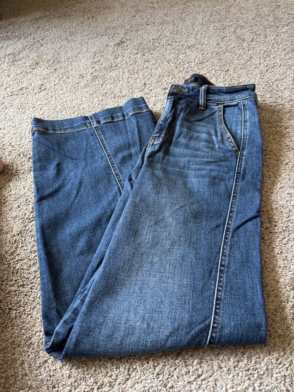 Judy Blue Blue Wide-Leg Flare Jeans